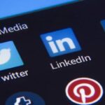 social media apps on a cell phone