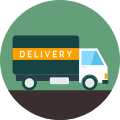 Delivery truck